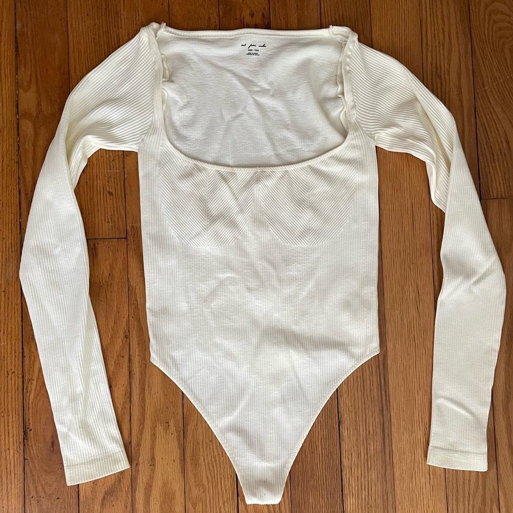 Urban Outfitters Out from Under White Body Suit — Size XS/S